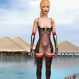 free 3D sex game adventures with bisexual brute shemale Corail, FR, 