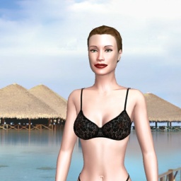 3Dsex game playing AChat community member bisexual bugger girl Emmaki, 