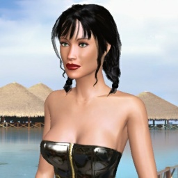 adults enjoying 3D sex games like  hot shemale Nikol_TS, 