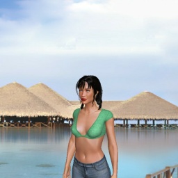 multiplayer virtual sex game player bisexual verbose girl BELLADina, 