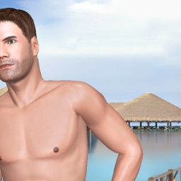 3D sex game community member heterosexual hot boy John_Anal, 