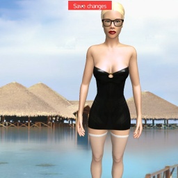 hot heterosexual lush girl Lulablue, USA,  enjoys online 3Dsex