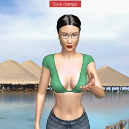 connect and play virtual 3D sex with heterosexual lovesick girl Momochan, 