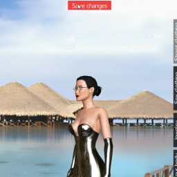 hot bisexual brute girl TheZeQa, Belgium,  enjoys online 3Dsex