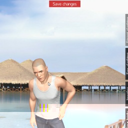 hot heterosexual amorous boy Migron, asia,  enjoys online 3Dsex