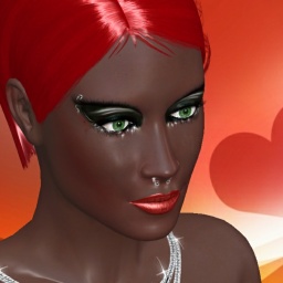 multiplayer virtual sex game player heterosexual sensual girl RedKitty, 