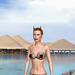 virtual sex game playing w. single girls like bisexual sex maniac girl Sakuro, 100$, 