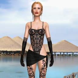 3Dsex game playing AChat community member bisexual nymphomaniac girl XLilithx, 