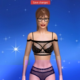 hot homosexual amorous shemale LunaSetsuna, USA,  enjoys online 3Dsex