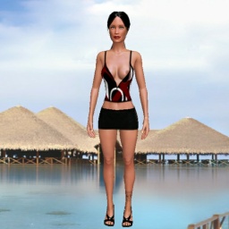 free 3D sex game adventures with heterosexual hot girl JennyYang, USA, 