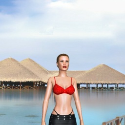 free 3D sex game adventures with bisexual brute shemale MistressLiza, USA, 