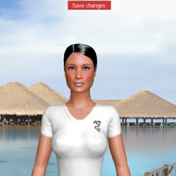 3Dsex game playing AChat community member heterosexual sentimental girl Morenassa46, conhecendo o jogo