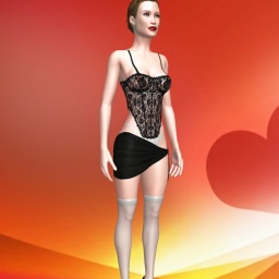 see heterosexual lusty girl JIIINK,  while playing porn game online