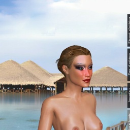 3Dsex game playing AChat community member  hot girl Boack151, 