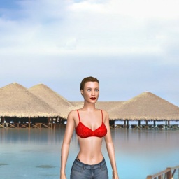 3D sex game community member heterosexual hot girl Robeu, 