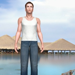 3Dsex game playing AChat community member heterosexual virile boy Pixano, 