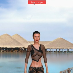 3Dsex game playing AChat community member bisexual lecher girl Gabi_raww, Hard bitch, 