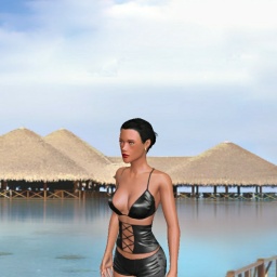 Online sex games player HarleyQuinn6 in 3D Sex World