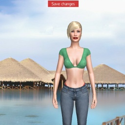 adults enjoying 3D sex games like bisexual loving girl SweetMJ, USA, 