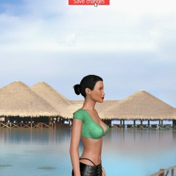 free 3D sex game adventures with bisexual brute girl Maybaby, 