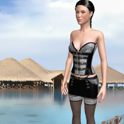 3D sex game community member  hot shemale Esxann, 