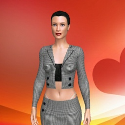 sexgame online MMO playing with adult member heterosexual voluptuous girl Deepestlover, dark red long hair 58 122lb light tan skin