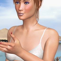 adults enjoying 3D sex games like  hot girl Milly20, 