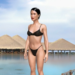 free 3D sex game adventures with  hot shemale TheGoldQueen, 