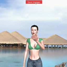 3D sex game community member heterosexual sensual girl Deisy, hola