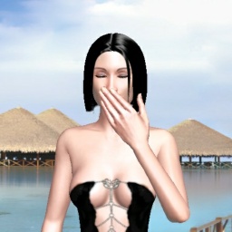 3D sex game community member bisexual erotomanic girl Yujimo, Brasil, 