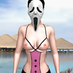 3D sex game community member bisexual erotomanic girl Xoxobunny, 