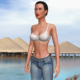 3Dsex game playing AChat community member heterosexual bugger girl Annajoy, i love the sex