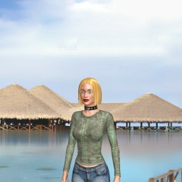 connect and play virtual 3D sex with bisexual brute shemale Jean, 