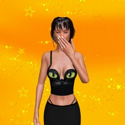 adults enjoying 3D sex games like bisexual bugger shemale Ayleen_420, USA, 