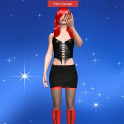 Online sex games player Henetta in 3D Sex World