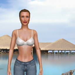 3D sex game community member homosexual lusty girl Manueloveuse, FRANCE, lesbienne panouie 