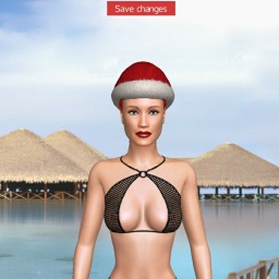 3Dsex game playing AChat community member heterosexual sexy girl CherryG, 