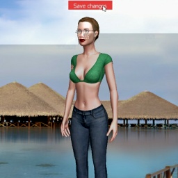 adults enjoying 3D sex games like homosexual erotomanic girl Aelia13, Netherlands, 