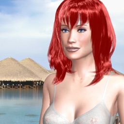 3Dsex game playing AChat community member  hot girl Luanninhah, 