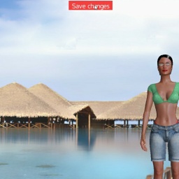 play online virtual sex game with member homosexual sodomist shemale LianeLio, 