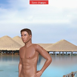 hot online porn game player heterosexual brute boy AreuKing, 