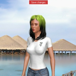 3Dsex game playing AChat community member heterosexual bugger girl Camilla_XT, 