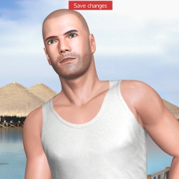 free 3D sex game adventures with heterosexual sensual boy VociAexis, France, 