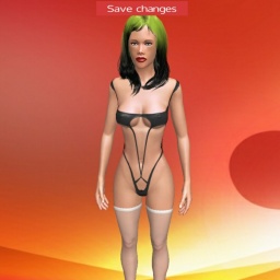 3Dsex game playing AChat community member bisexual nymphomaniac girl Uxilia, 
