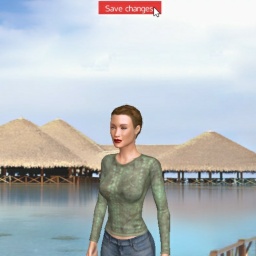 3Dsex game playing AChat community member  hot girl Sybil, 