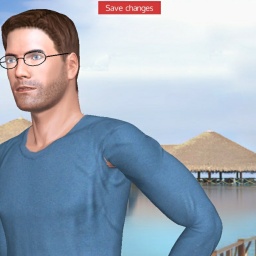 free 3D sex game adventures with heterosexual hot boy Oscar200, 