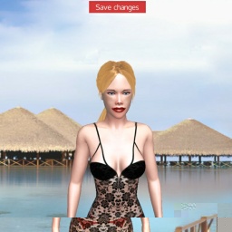 hot bisexual pleasant girl Drole_2d,  enjoys online 3Dsex