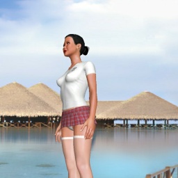 for 3D virtual sex game, join and contact bisexual passionate shemale Inuada, 