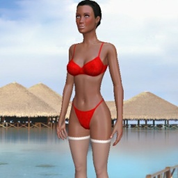connect and play virtual 3D sex with  brute shemale SexydollJESS, 