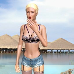 see bisexual brute girl JuliaLieb, germany,  while playing porn game online